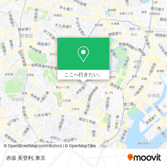 赤坂 美登利地図