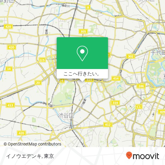 イノウエデンキ地図