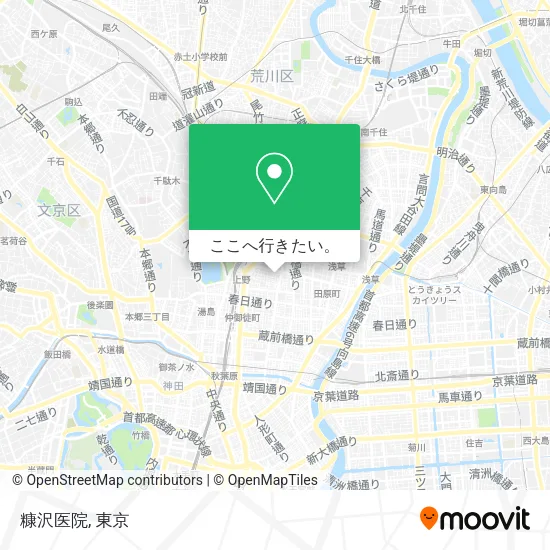 糠沢医院地図