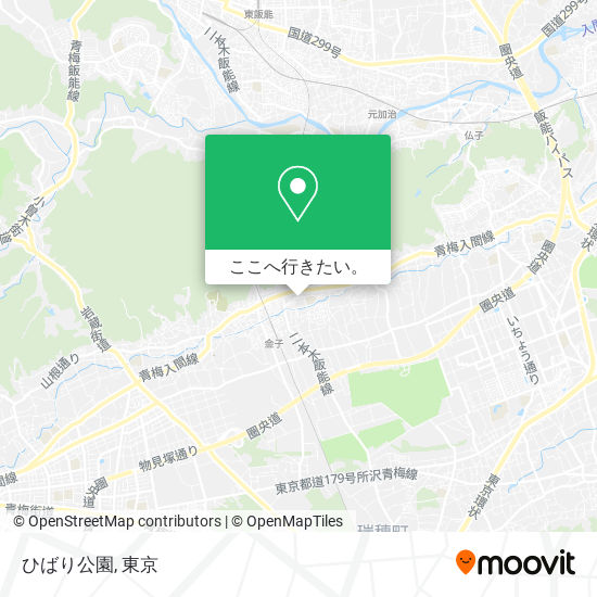 ひばり公園地図