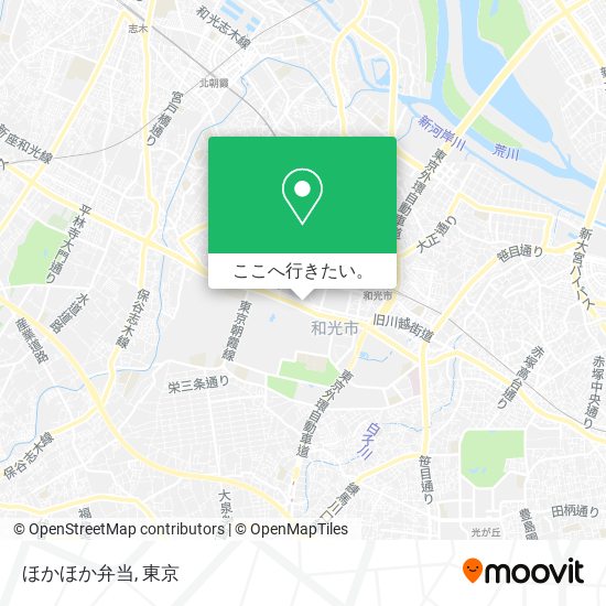 ほかほか弁当地図