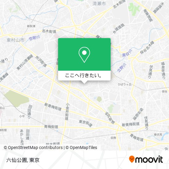 六仙公園地図