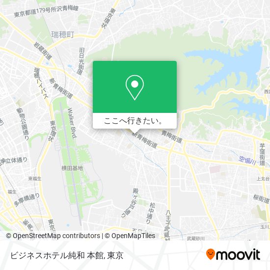 ビジネスホテル純和 本館地図