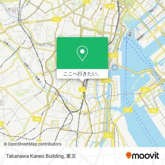Takanawa Kaneo Building地図