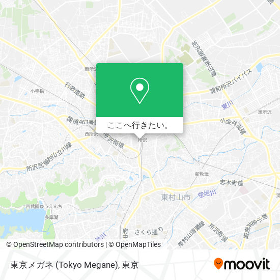 東京メガネ (Tokyo Megane)地図