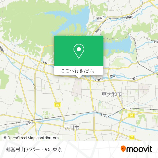 都営村山アパート95地図