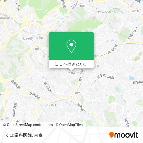 くぼ歯科医院地図