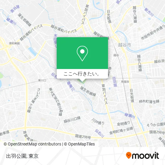 出羽公園地図