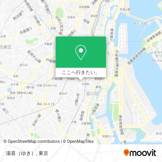 湯喜（ゆき）地図