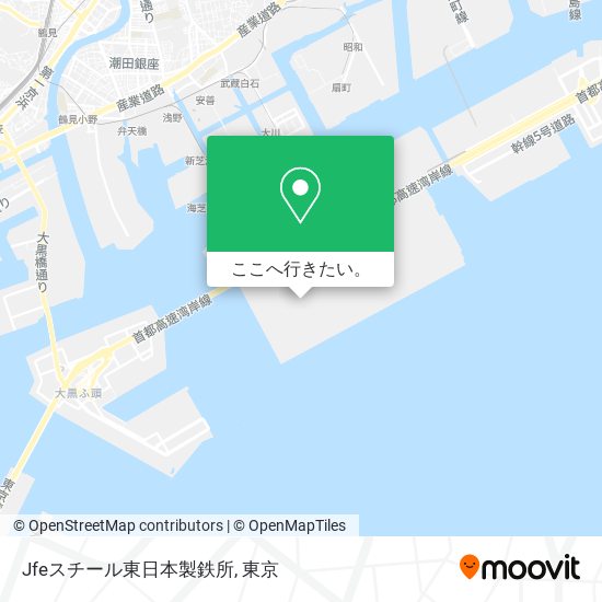 Jfeスチール東日本製鉄所地図