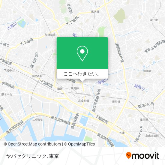 ヤバセクリニック地図