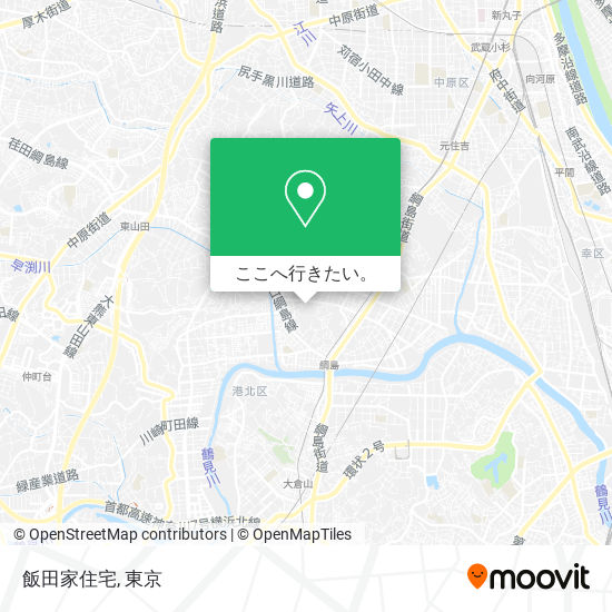 飯田家住宅地図