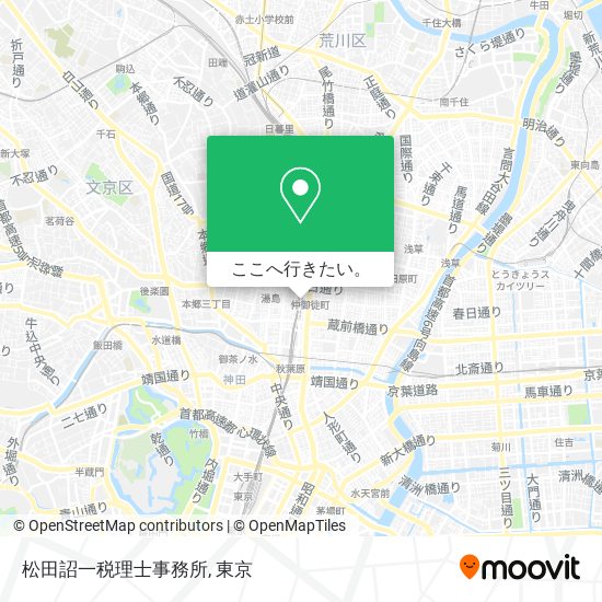 松田詔一税理士事務所地図