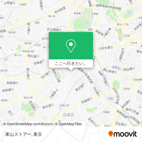 東山ストアー地図