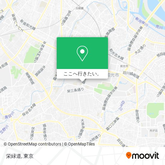 栄緑道地図