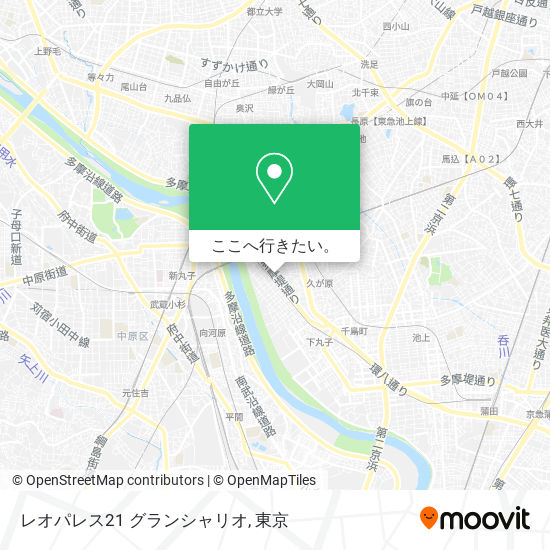 レオパレス21 グランシャリオ地図