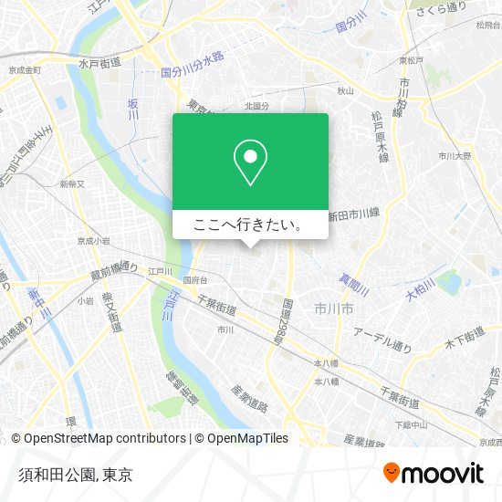 須和田公園地図