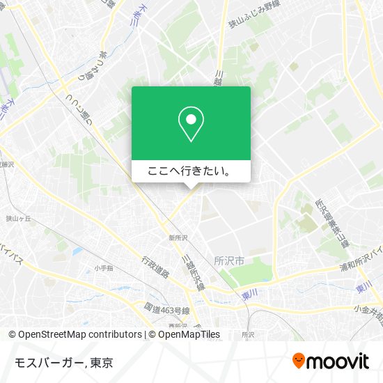 モスバーガー地図