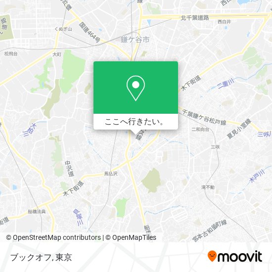 ブックオフ地図