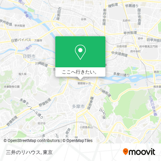 三井のリハウス地図