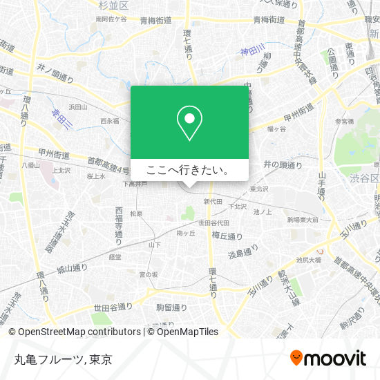 丸亀フルーツ地図