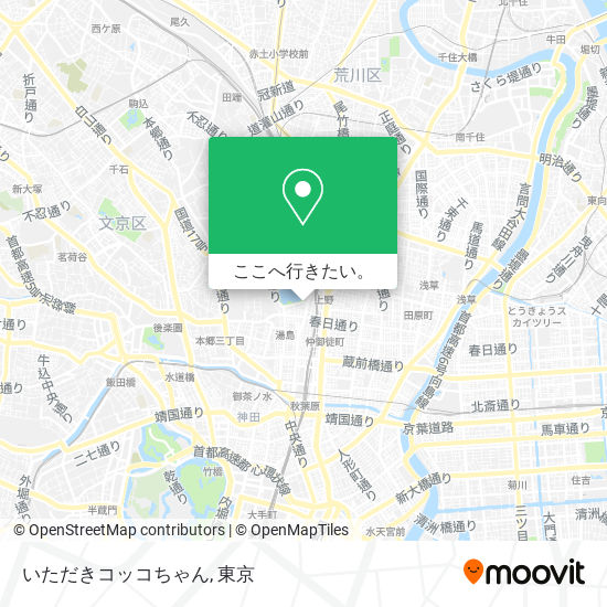 いただきコッコちゃん地図