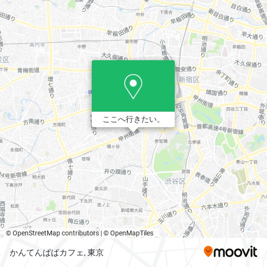 かんてんぱぱカフェ地図