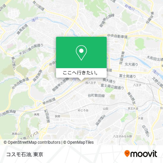 コスモ石油地図