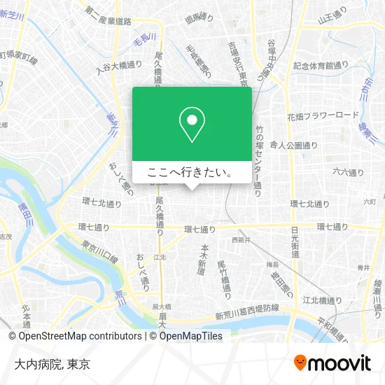 大内病院地図