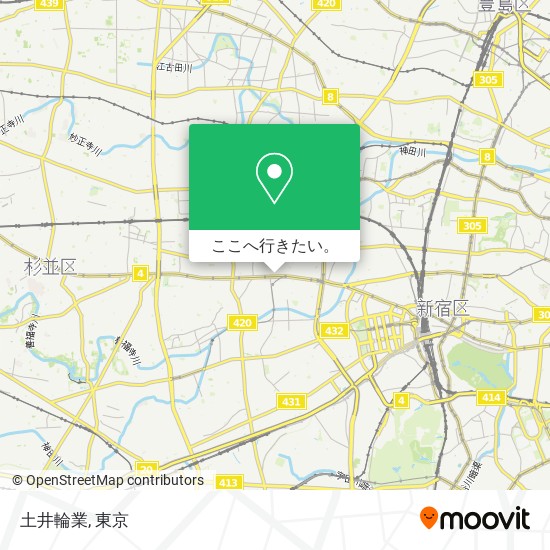 土井輪業地図