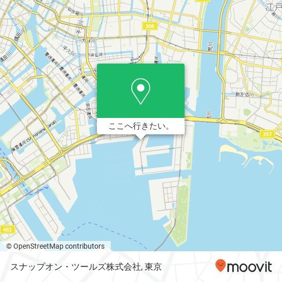 スナップオン・ツールズ株式会社地図