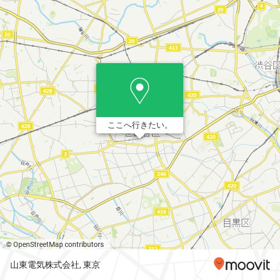 山東電気株式会社地図