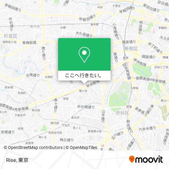 Rise地図