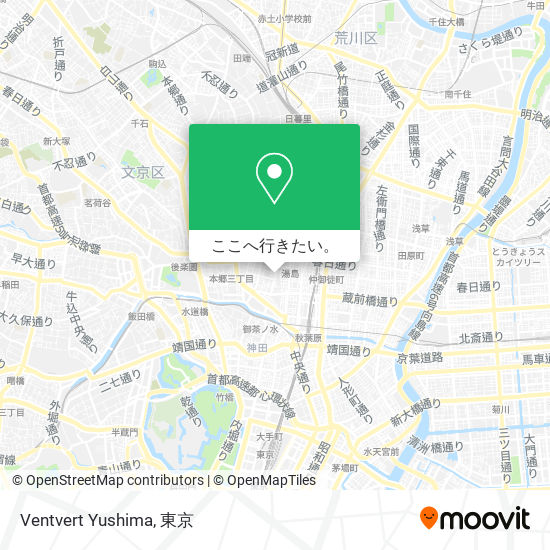 Ventvert Yushima地図