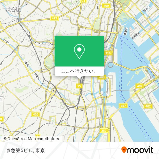 京急第5ビル地図