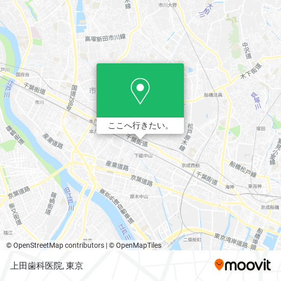 上田歯科医院地図