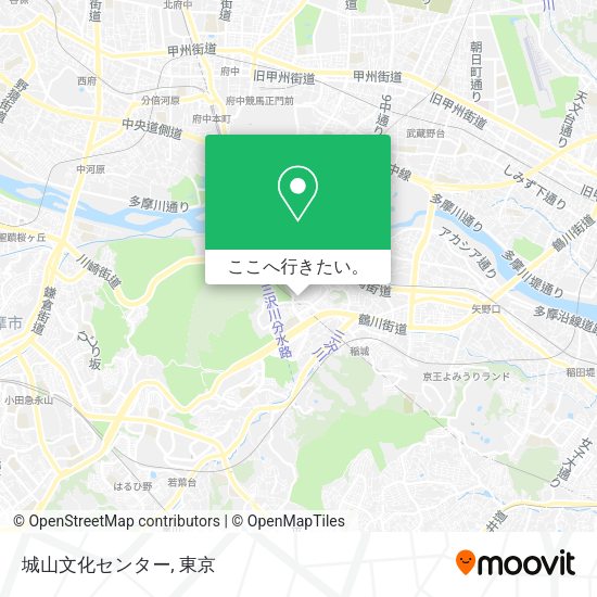城山文化センター地図