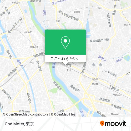 God Moter地図