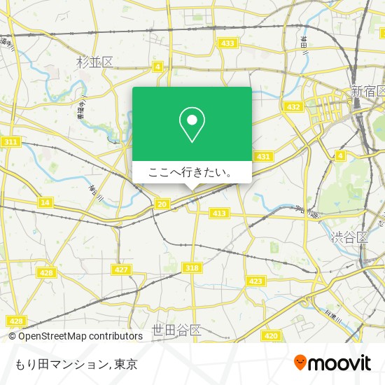 もり田マンション地図