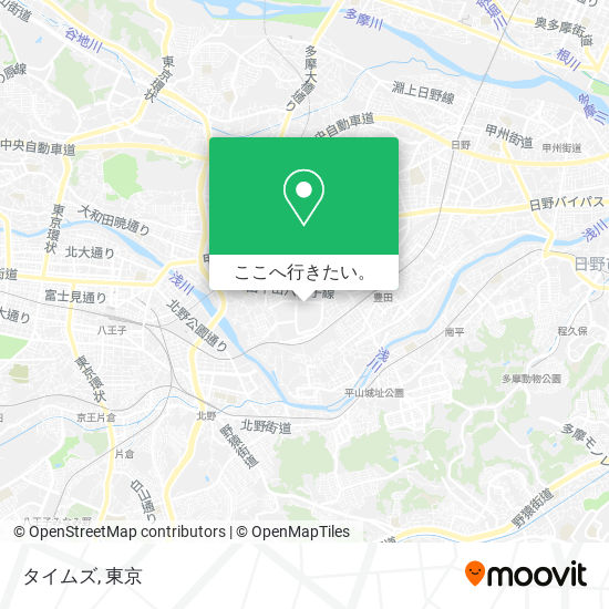 タイムズ地図