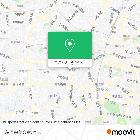 萩原宗美容室地図