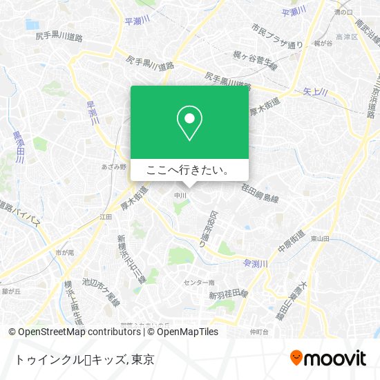 トゥインクル･キッズ地図