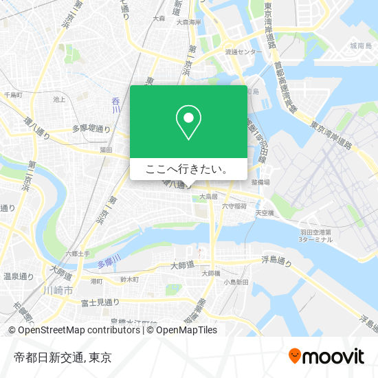 帝都日新交通地図