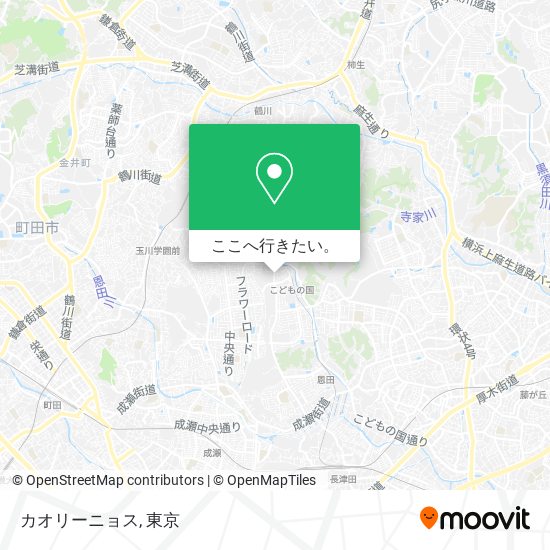 カオリーニョス地図