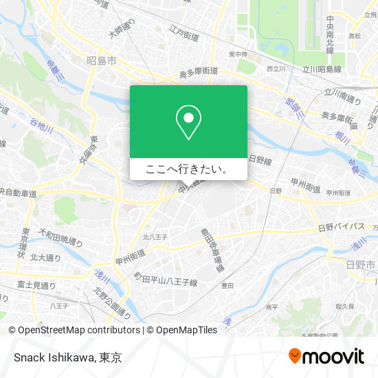 Snack Ishikawa地図