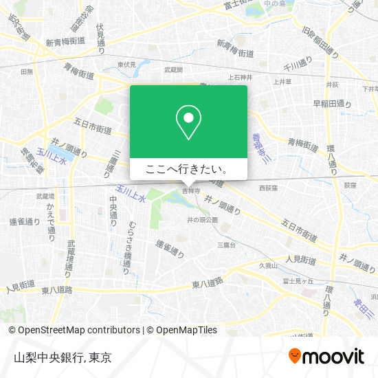 山梨中央銀行地図