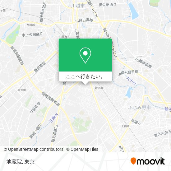 地蔵院地図