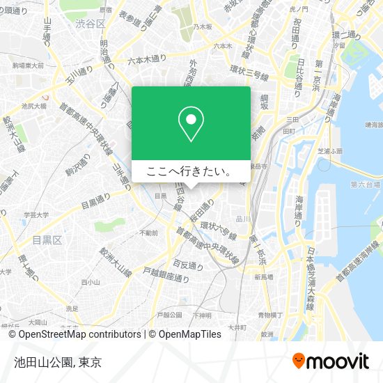 池田山公園地図