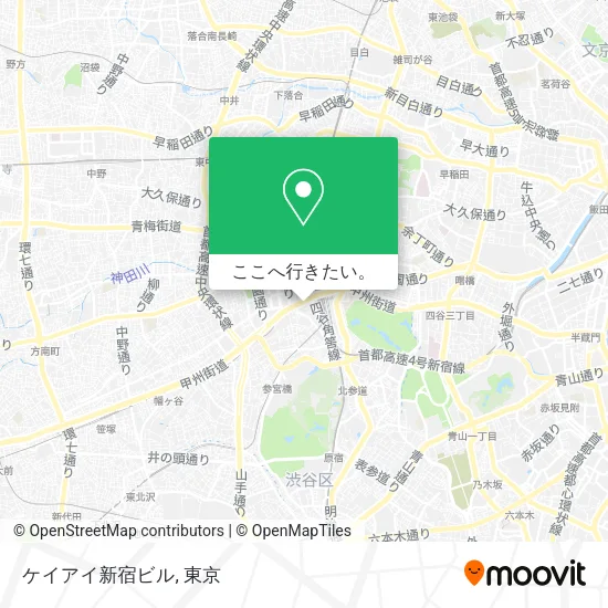 ケイアイ新宿ビル地図