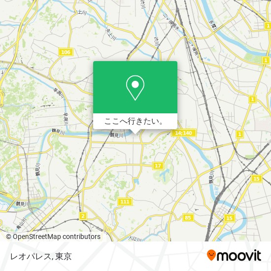 レオパレス地図